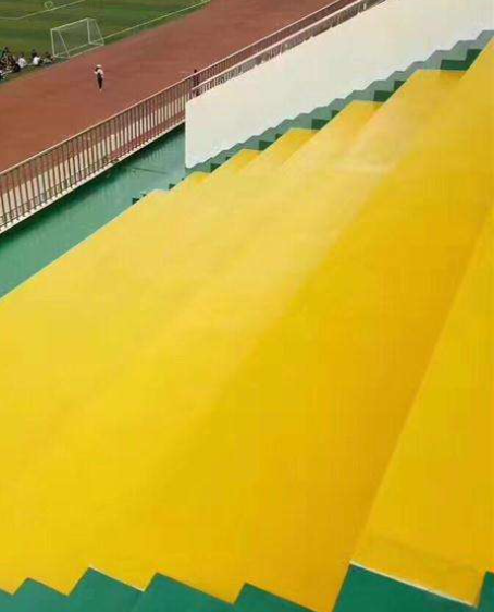 湖北球场台阶翻新修补改造